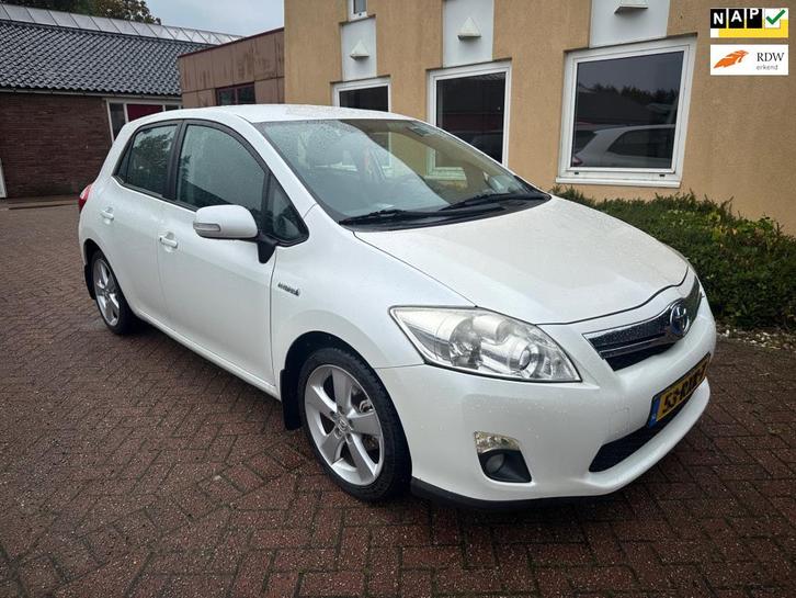 Toyota Auris 1.8 Full Hybrid Dynamic Business NAP LEER SCHAD, Auto's, Toyota, Bedrijf, Te koop, Auris, ABS, Achteruitrijcamera