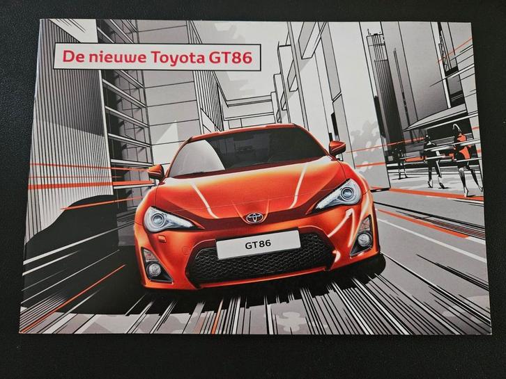 Brochure Toyota GT86 2012, Boeken, Auto's | Folders en Tijdschriften, Zo goed als nieuw, Toyota, Ophalen of Verzenden
