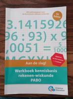 E. Kloet - Werkboek kennisbasis rekenen-wiskunde PABO, Boeken, E. Kloet; N. Wolzak; R. Moraal; Erasmus Education, Ophalen of Verzenden