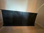 Zwarte dressoir kast als nieuw, Ophalen, 150 tot 200 cm, Zo goed als nieuw, 25 tot 50 cm