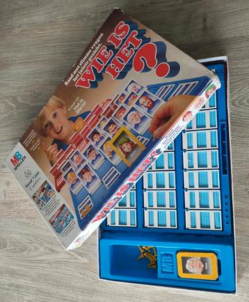 WIE IS HET ? uitgever MB 4725 uit de JAREN 80  beschikbaar voor biedingen