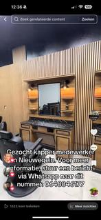 Kapper medewerker gevraagd