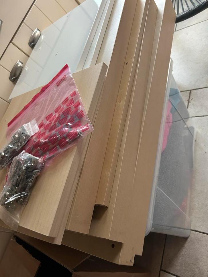 IKEA Kallax 2x2 Houtkleur - Nette Staat, Huis en Inrichting, Kasten | Kledingkasten, Gebruikt, Minder dan 100 cm, 50 tot 100 cm