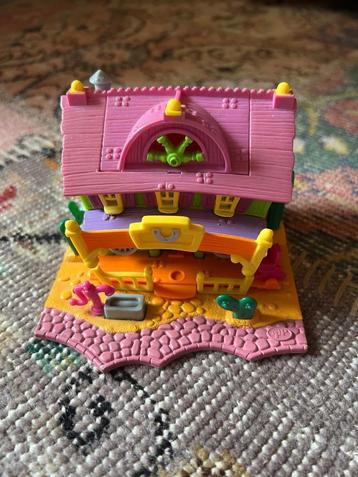 Light up horse house vintage polly pocket Bluebird 1994 huis beschikbaar voor biedingen