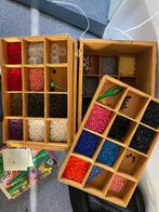 Ministeck in Houten vakjesdoos, Hobby en Vrije tijd, Ophalen, Gebruikt, Box-set