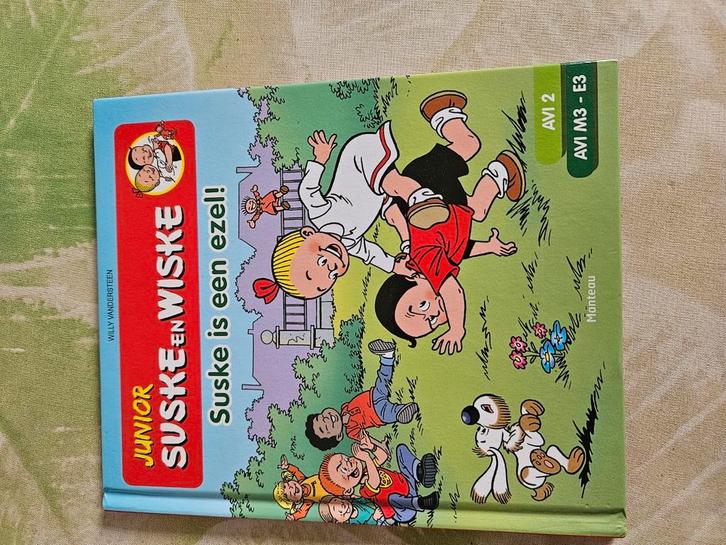 Junior Suske en Wiske: Suske is een ezel, Boeken, Kinderboeken | Jeugd | onder 10 jaar, Gelezen, Fictie algemeen, Ophalen of Verzenden