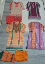 Maat 170/176 meisjes 3 delige pak jurk indiase kameez kurta, Ophalen of Verzenden, Zo goed als nieuw, Meisje