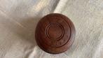 Vintage houten pillendoosje  uit India 6 cm /, Ophalen
