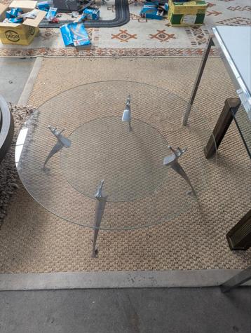Design salontafel aluminium poten beschikbaar voor biedingen