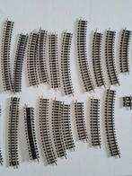 Nette 60-delige set met Roco N-spoor rails, Gebruikt, Gelijkstroom, Rails, Ophalen of Verzenden