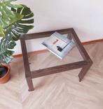 Vintage Ikea tafel | Japandi salontafel | Bijzettafel glas, Ophalen