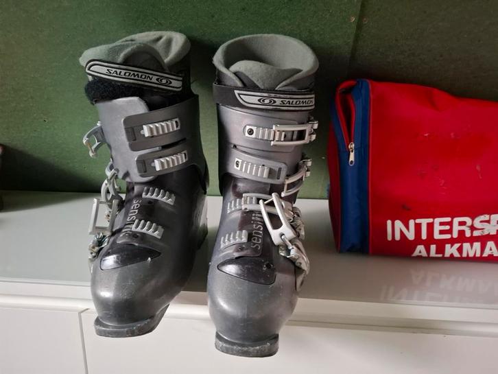 Salomon skischoenen voor schoenmaat 44, Sport en Fitness, Skiën en Langlaufen, Gebruikt, Schoenen, Skiën, Salomon, 160 tot 180 cm