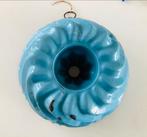 Decoratieve antieke blauwe vintage puddingvorm (frans), Antiek en Kunst, Ophalen of Verzenden
