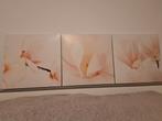 Drieluik schilderij magnolia fotolijst Schilderij, Schilderij, Zo goed als nieuw, 50 tot 75 cm, 50 tot 75 cm