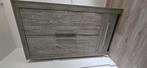 Kledingkast (kinderkamer) grijs / hout / stoer, Huis en Inrichting, Kasten | Kledingkasten, Ophalen, Gebruikt, 50 tot 75 cm