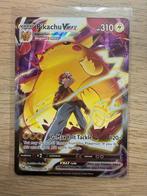 Pikachu VMAX TG17 - Lost Origin Pokemon Kaart, Ophalen of Verzenden, Zo goed als nieuw, Losse kaart, Foil