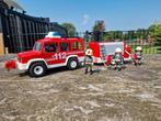 playmobil brandweer auto met diverse brandweer mannetjes, Ophalen of Verzenden