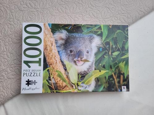 Puzzel koala 1000 stukjes Australië 1000 pieces jigsaw puzzl, Hobby en Vrije tijd, Denksport en Puzzels, Zo goed als nieuw, Legpuzzel