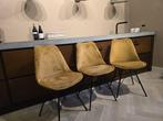 eetkamer stoelen Velvet, Huis en Inrichting, Stoelen, Ophalen, Gebruikt, Overige kleuren, Drie