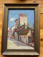 Dorpsgezicht uit 1929, Antiek en Kunst, Kunst | Schilderijen | Klassiek, Ophalen of Verzenden