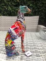 graffiti hond windhond whippet beeld, Ophalen of Verzenden