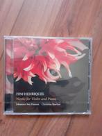Cd Fini henriques - Works for violin and piano, Nieuw!!, Cd's en Dvd's, Ophalen of Verzenden, Nieuw in verpakking
