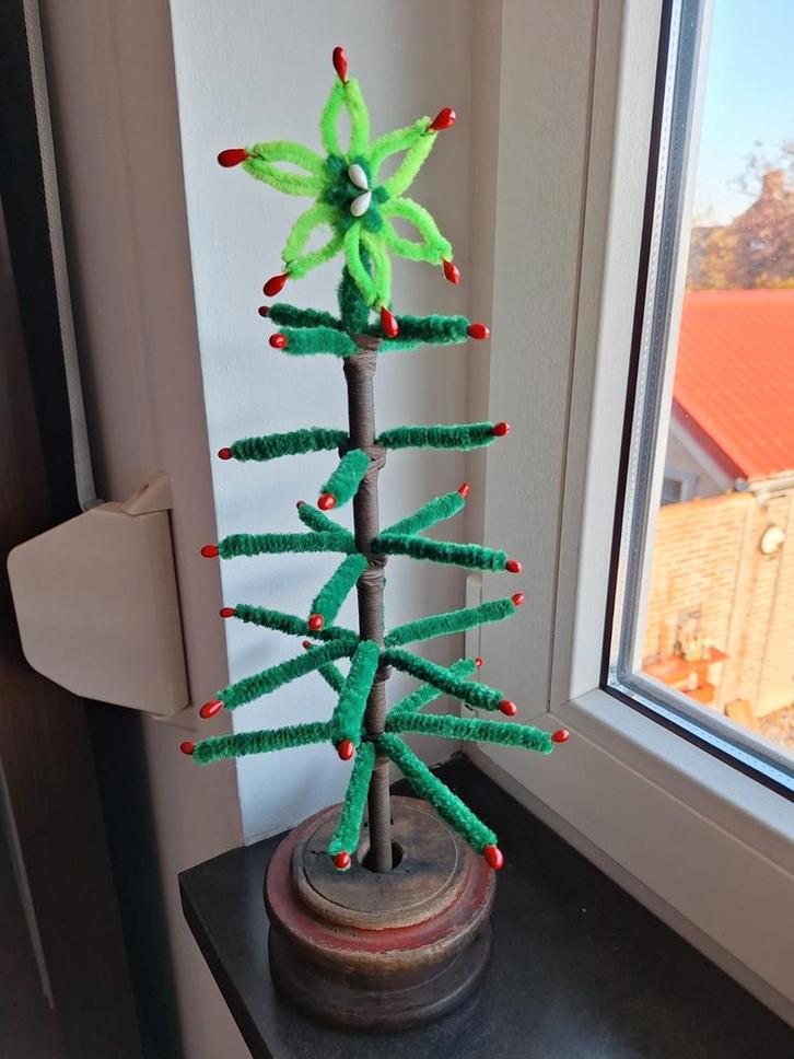 Feathertree van chenille, Diversen, Kerst, Ophalen of Verzenden