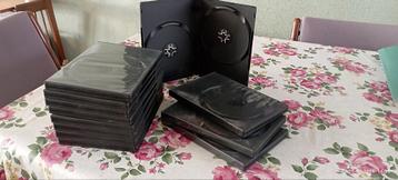 12 lege, nieuwe dvd hoesjes, ook dubbel beschikbaar voor biedingen