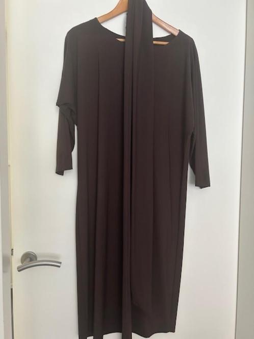 La Dress jurk Caroline, Kleding | Dames, Jurken, Zo goed als nieuw, Maat 42/44 (L), Bruin, Boven de knie, Ophalen of Verzenden