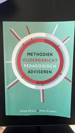 Sonja Ehlers - Methodiek oudergericht pedagogisch adviseren, Boeken, Ophalen of Verzenden, Zo goed als nieuw, Sonja Ehlers; Meta Kuipers