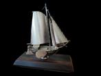 Miniatuur Botter geheel zilver H.Hooijkaas Schoonhoven 1984, Antiek en Kunst, Antiek | Goud en Zilver, Ophalen of Verzenden, Zilver