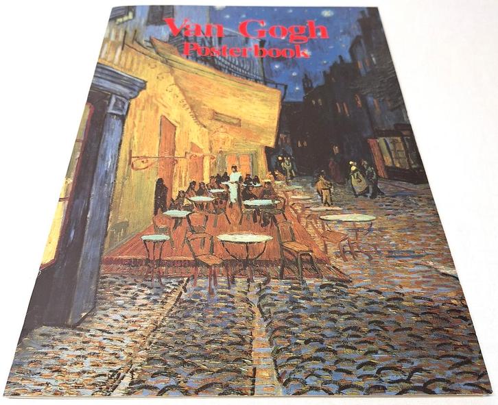 Posterbook, boekwerk met posters Van Gogh, Verzamelen, Posters, Gebruikt, Overige onderwerpen, A1 t/m A3, Rechthoekig Liggend