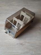 floppy 3,5" diskette bak case opslag box vintage, Computers en Software, Ophalen of Verzenden