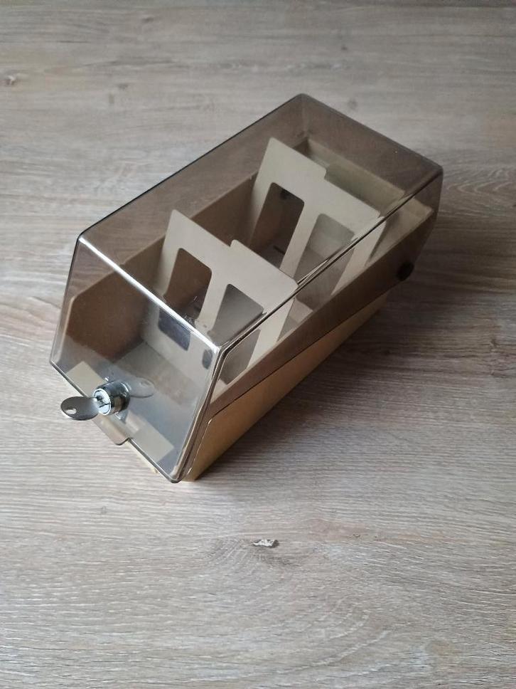 floppy 3,5" diskette bak case opslag box vintage, Computers en Software, Vintage Computers, Ophalen of Verzenden