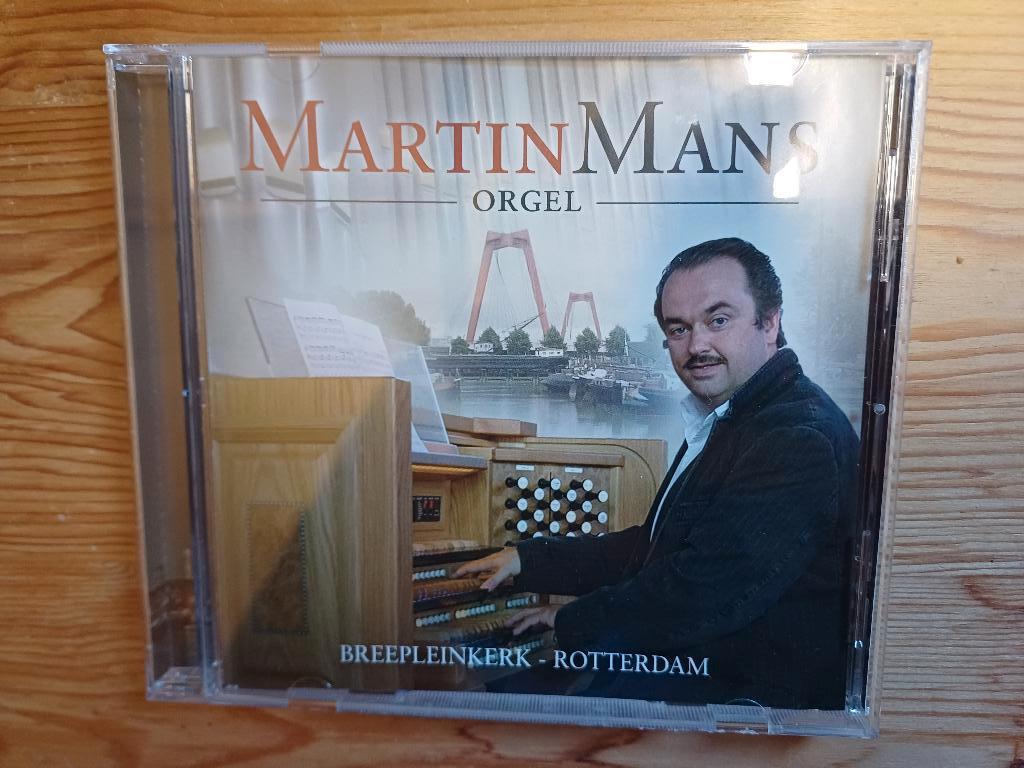 CD Martin Mans - orgel, Breepleinkerk Rotterdam, Ophalen of Verzenden, Zo goed als nieuw, Overige genres