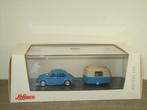 VW Kafer mit Hymer Eriba Puck - Schuco 1:43