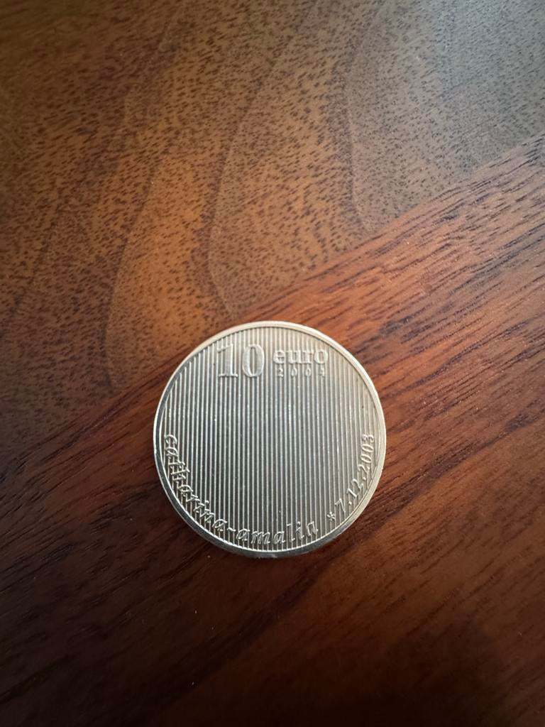 10 Euro Catharina Amalia 2003, Postzegels en Munten, Munten | Nederland, Ophalen, Koningin Beatrix, Euro's, Geboorte of Huwelijk