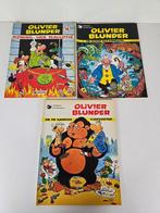 3 stripboeken Olivier Blunder, 1979, Boeken, Gelezen, Greg, Ophalen of Verzenden, Meerdere stripboeken