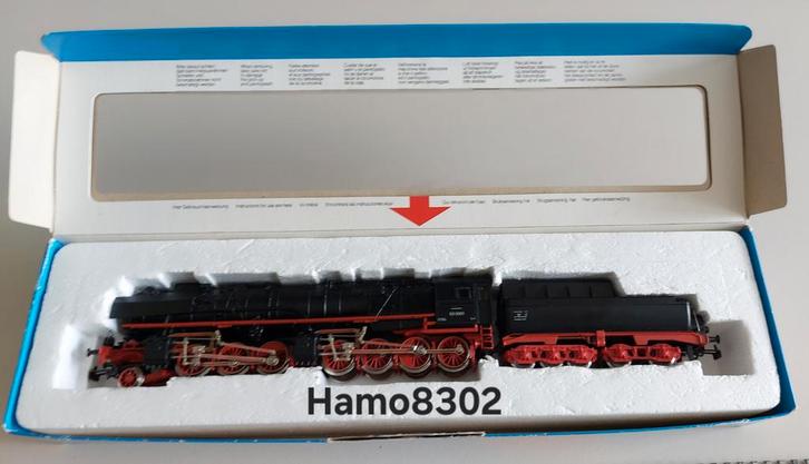 Te koop: Hamo 8302, nr.53 0001, DB, analoog, Hobby en Vrije tijd, Modeltreinen | H0, Zo goed als nieuw, Locomotief, Gelijkstroom