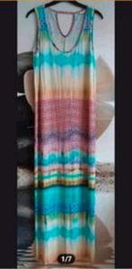 ✅️ Miss Etam Boho Gypsy style lange jurk, Kleding | Dames, Jurken, Ophalen of Verzenden, Zo goed als nieuw, Onder de knie