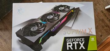 Nvidia GeForce RTX 3090 MSI SUPRIM X 24GB beschikbaar voor biedingen