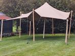 Te huur stretchtent 6x10 voor tuinfeest of bruiloft, Ophalen, Zo goed als nieuw