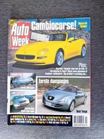 Auto Week nr. 44 - oktober 2001 - Poster Ferrari 360 Spider, Boeken, Auto's | Folders en Tijdschriften, Gelezen, Ophalen, Algemeen