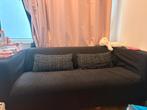 Zwarte ikea bank, Ophalen, 150 tot 200 cm, Tweepersoons, 75 tot 100 cm