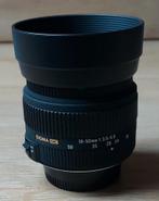 Sigma 18-50 mm zoom lens, Ophalen of Verzenden, Zo goed als nieuw, Standaardlens, Zoom