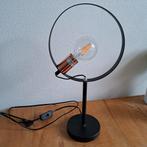 Tafellamp cirkel, Huis en Inrichting, Lampen | Tafellampen, Ophalen, Metaal, Minder dan 50 cm