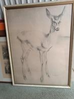 Houtskool tekening  H van Meegeren, Ophalen