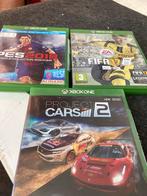 Pes2018 fifa17 project cars, Spelcomputers en Games, Verzenden, 1 speler, Racen en Vliegen, Zo goed als nieuw