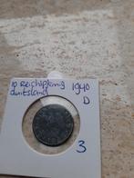 10 Reichspfennig 1940 D Duitsland, Postzegels en Munten, Munten | Europa | Niet-Euromunten, Ophalen of Verzenden, Duitsland, Losse munt