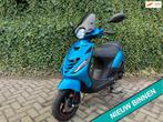 Piaggio Zip ICE CANDY BLUE 45 ALPHA MATRIX BETAAL MET in3, Gebruikt, Elektrisch, Zip